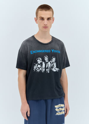 Paly Endangered Youth T-Shirt Black pal0156008