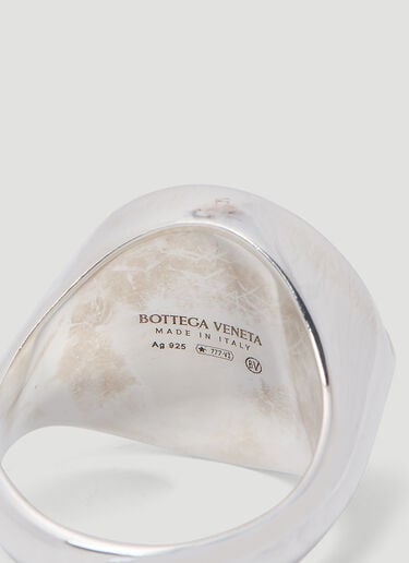 Bottega Veneta 스털링 실버 링 실버 bov0154028