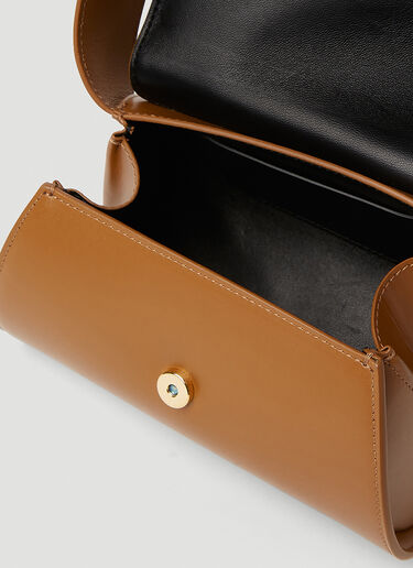 Cannolo Mini Shoulder Bag Jil Sander Cannolo Mini Shoulder Bag Brown jil0251027