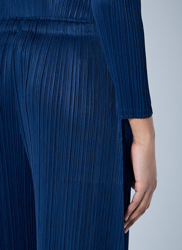 Pleats Please Issey Miyake 褶裥长裤  蓝色 plp0260009