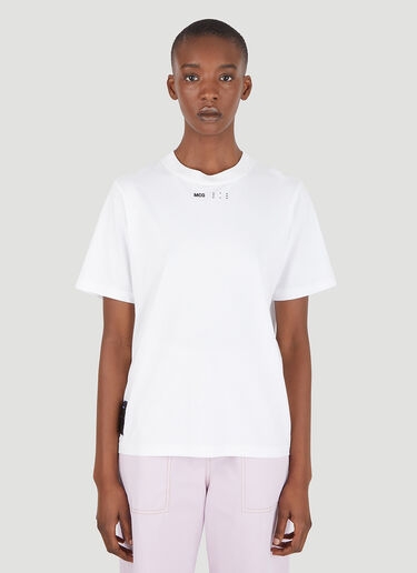MCQ ロゴプリントTシャツ ホワイト mkq0247038