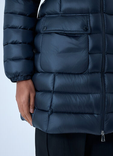 Moncler Genet Long Coat Navy mon0263024