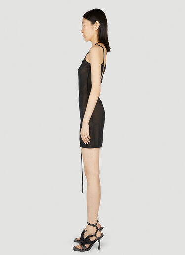 Ottolinger Knit Strappy Mini Dress Black ott0252009