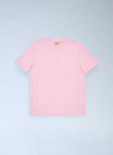 Toy Tonics Logo Motif T-Shirt Pink toy0363001