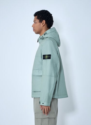 Stone Island Short Parka Jacket Green sto0164007