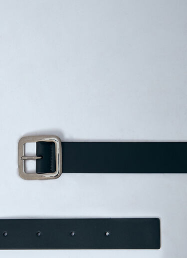 Jil Sander Leather Belt Black jil0260007