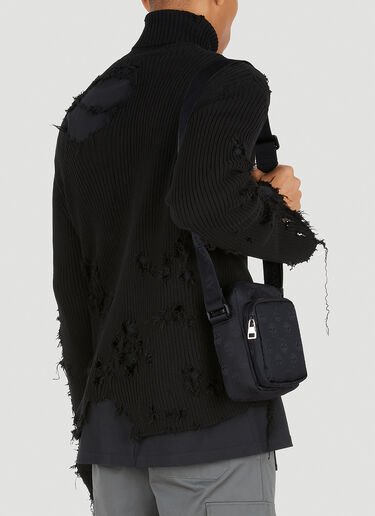 Alexander McQueen Mini Messenger Bag Black amq0147063