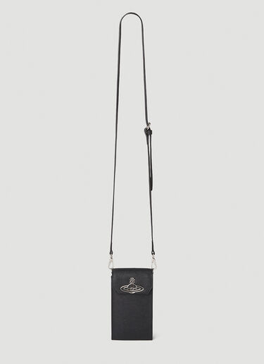 Orb Phone Pouch Vivienne Westwood Orb Phone Pouch Black vvw0152047