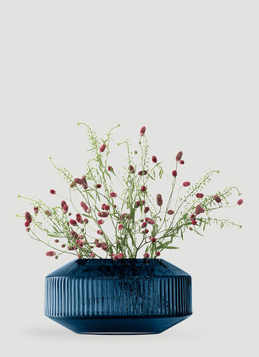 LSA International Rotunda Wide Vase Blue wps0670031