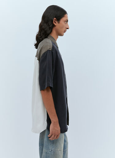 Song for the Mute Oversized Colour Block Shirt Grey sfm0154006