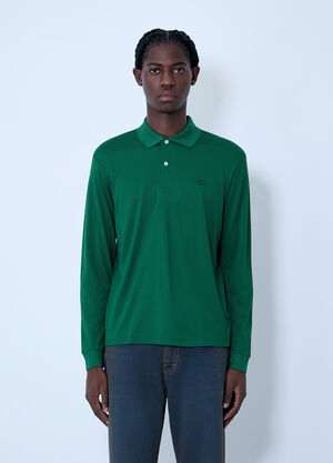 Lacoste Silk Polo Shirt Green lac0162002