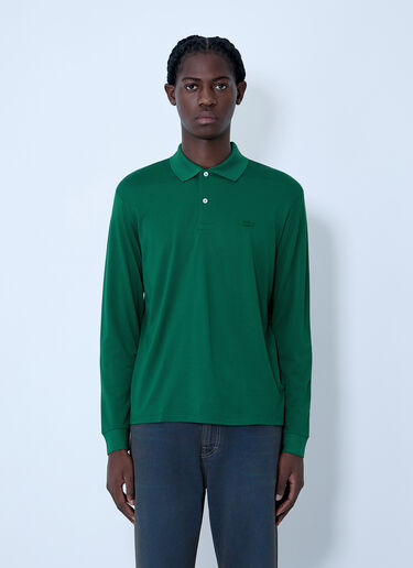 Lacoste Silk Polo Shirt Green lac0162002