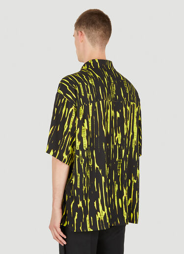 Graphic Print Bowling Shirt Ambush Graphic Print Bowling Shirt Black amb0149012