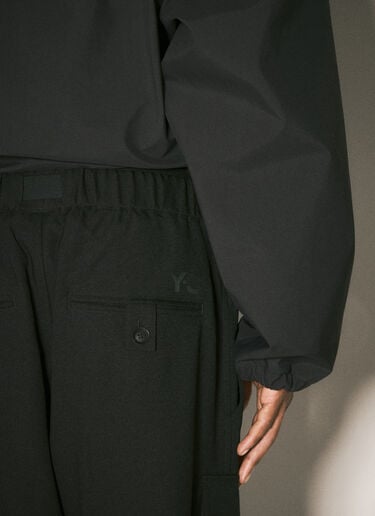 Y-3 斜纹布工装裤 黑色 yyy0158007