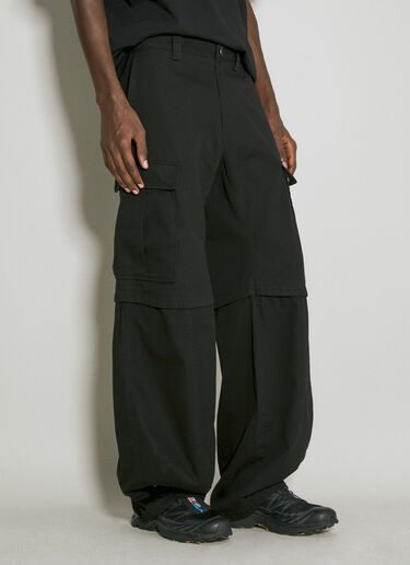 ツイルカーゴパンツ Han Kjøbenhavn ツイルカーゴパンツ ブラック han0154003