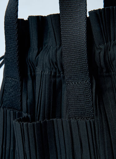 Pleats Please Issey Miyake Pleats Handbag Black plp0259010