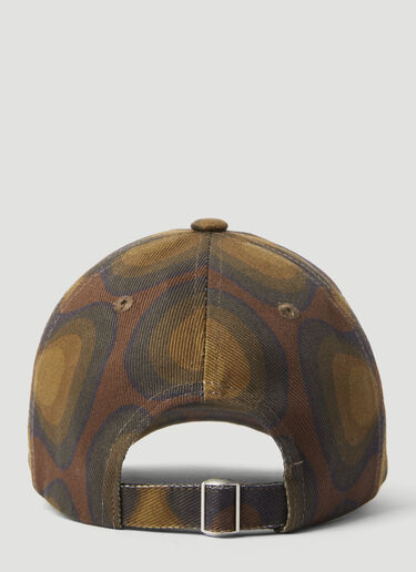 Dries Van Noten 印花棒球帽  棕 dvn0156039