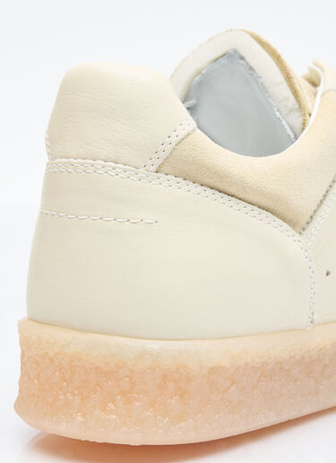 MM6 Maison Margiela 6 Court Sneakers Yellow mmm0255017