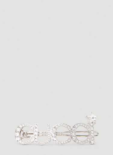 Gucci Embelished Hairslide Silver guc0253166