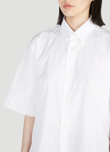 Maison Margiela Raw Cuff Shirt White mla0253020