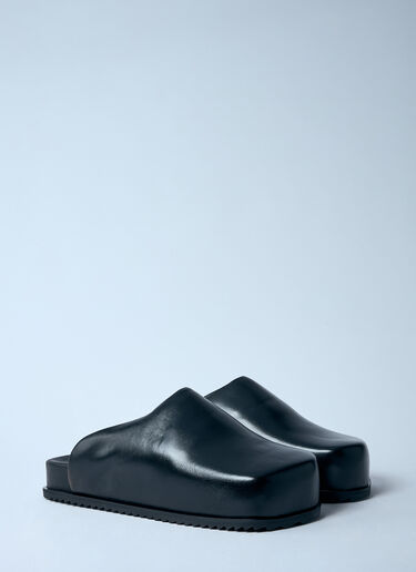 Yume Yume Truck Leather Mules Black yum0357003