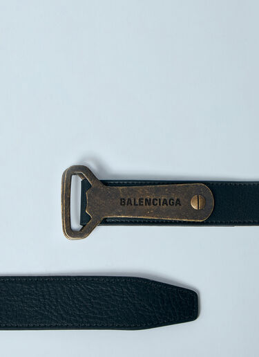Balenciaga ボトルオープナー D リングベルト  ブラック bal0159032