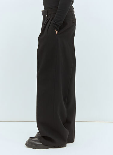 Wide-Leg Wool Pants Burberry Wide-Leg Wool Pants Black bur0158008