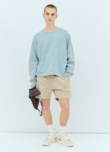 Acne Studios Logo Patch Sweatshirt Blue acn0155019