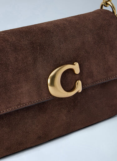 LN-CC® - Coach: Suede Jet Shoulder Bag - Brown Coach Suede Jet Shoulder Bag Brown coa0266021
