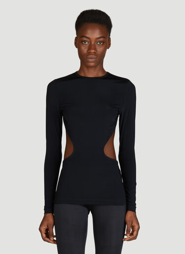 Cut-Out Top Balenciaga Cut-Out Top Black bal0255010