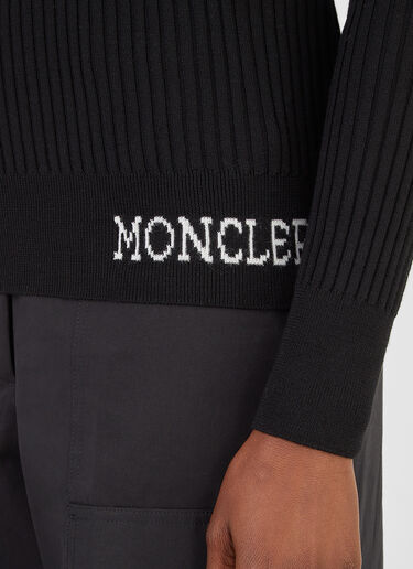 Moncler 高领针织衫 黑 mon0246047