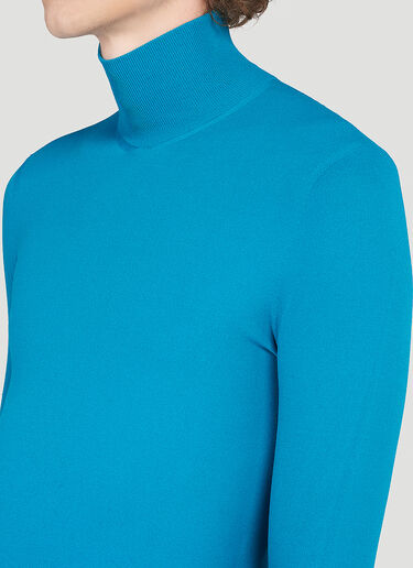 Bottega Veneta Techno Skin Knit Sweater  Blue bov0146009