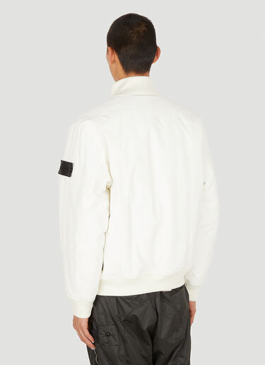 Stone Island Shadow Project Insulated Bomber Jacket White shd0150021