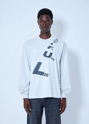 b.Eautiful Poem Sweatshirt Grey bea0164020