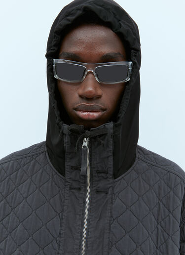 Stone Island Quilted Hooded Jacket Grey sto0154032
