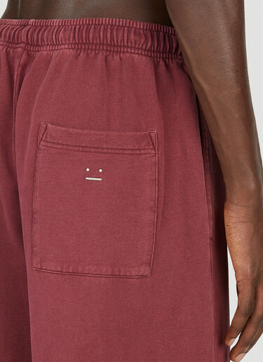 Fleece Track Pants Acne Studios Fleece Track Pants Red acn0151028