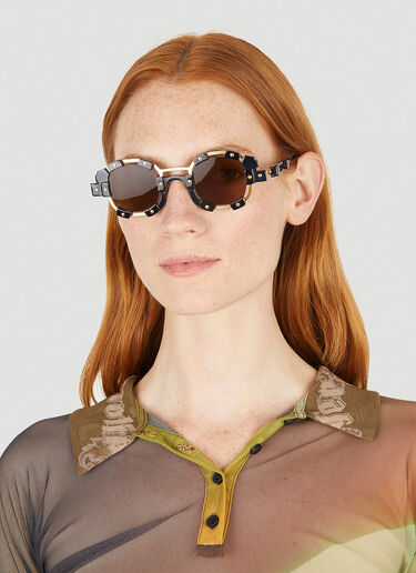 Kuboraum V1 Sunglasses Blue kub0349011