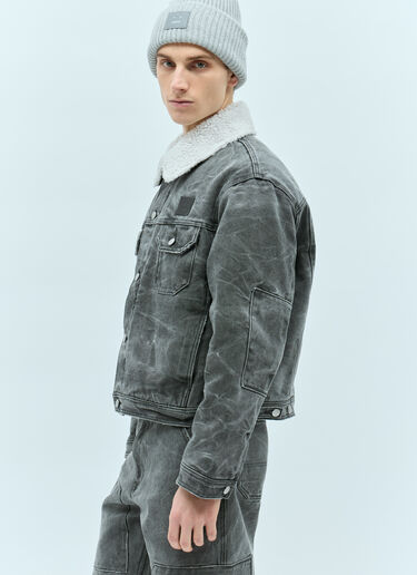 Acne Studios Padded Denim Jacket Grey acn0155001