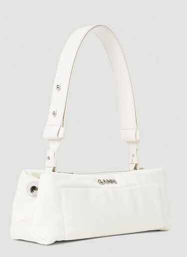 GANNI Pillow Baguette 单肩包 白色 gan0252053