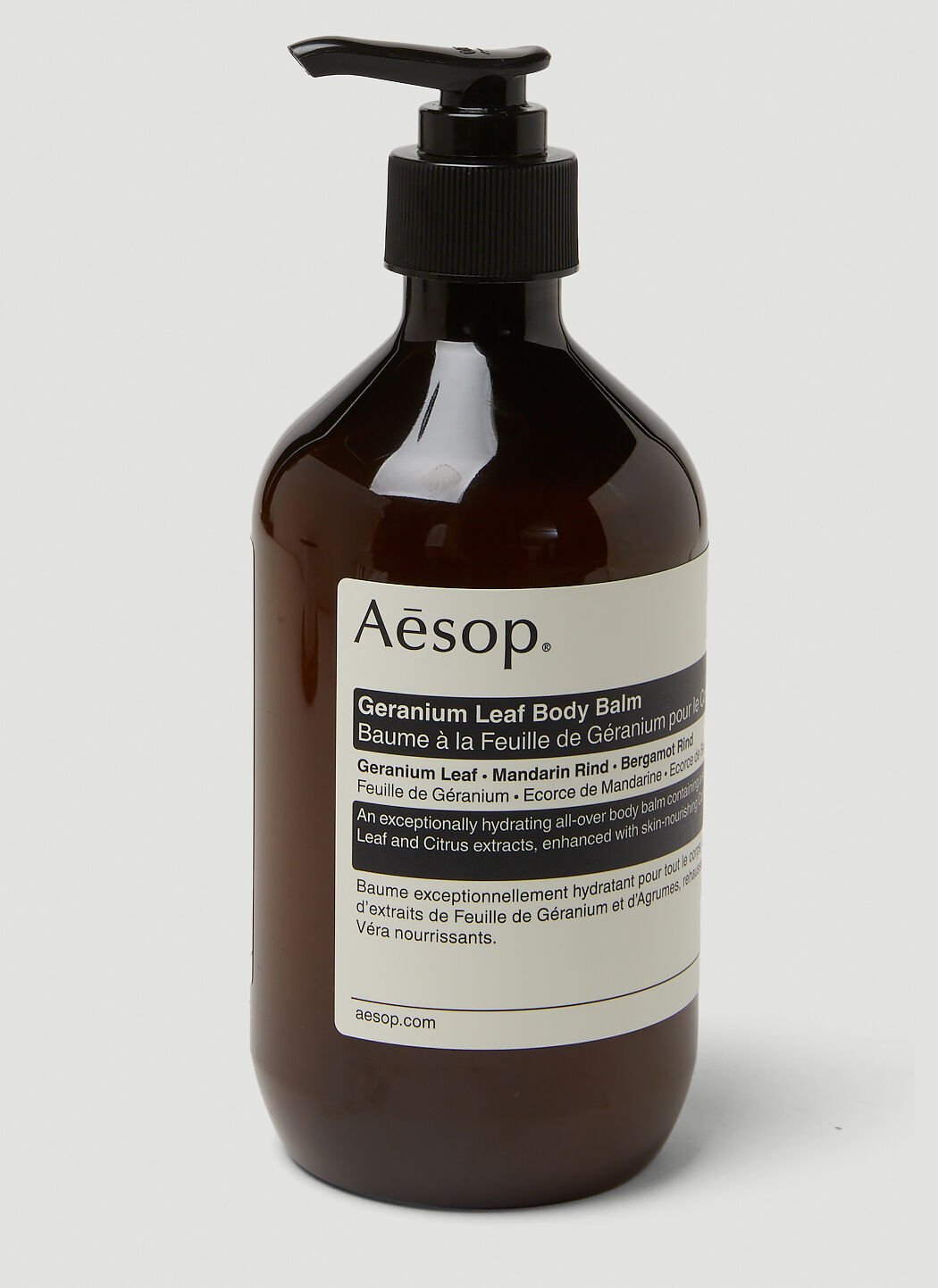 Aesop ゼラニウムリーフ ボディバーム ブラック sop0353001