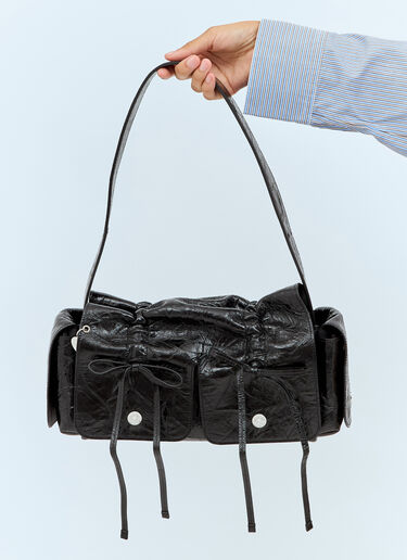 Acne Studios 멀티 포켓 숄더백 블랙 acn0258027
