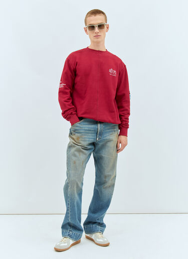 Space Available Recycling Uniform Sweatshirt Red spa0158009
