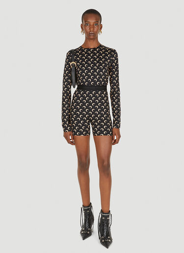 All Over Moon Long Sleeve Top Marine Serre All Over Moon Long Sleeve Top Black mrs0252021