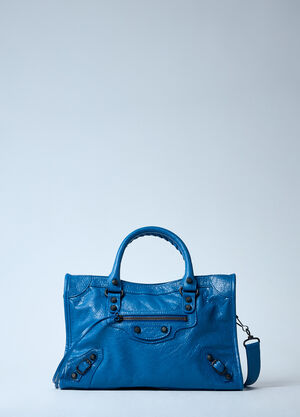 Balenciaga Small Le City Handbag Silver bal0259041