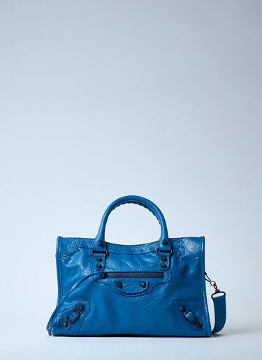 Balenciaga Small Le City Handbag Blue bal0259042