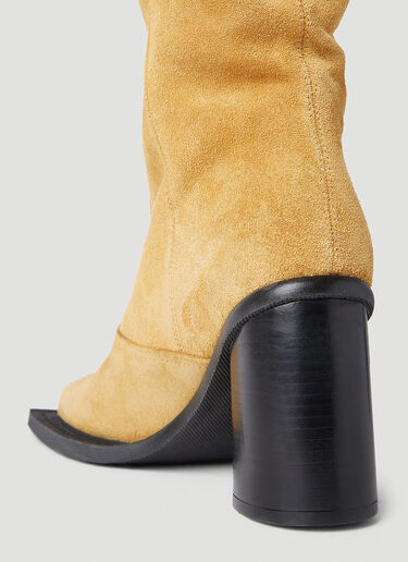 Ninamounah Howling Knee-High Suede Boots Brown nmo0252012