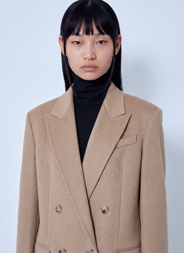 LN-CC® - Max Mara: Olimpia Double-Breasted Blazer - Camel Max Mara Olimpia Double-Breasted Blazer Camel max0266056