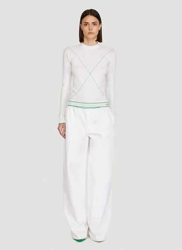 Tennis Pants Bottega Veneta Tennis Pants White bov0248066