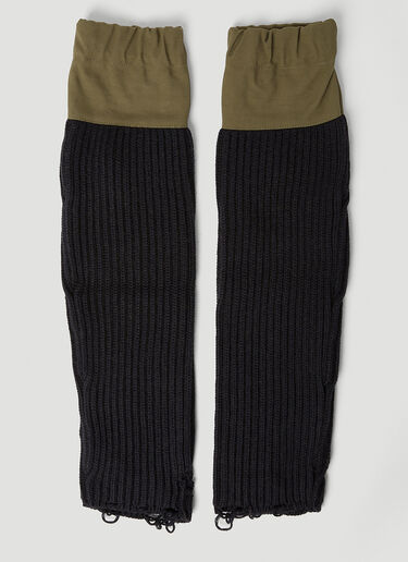 MM6 Maison Margiela Arm Warmers Black mmm0353002