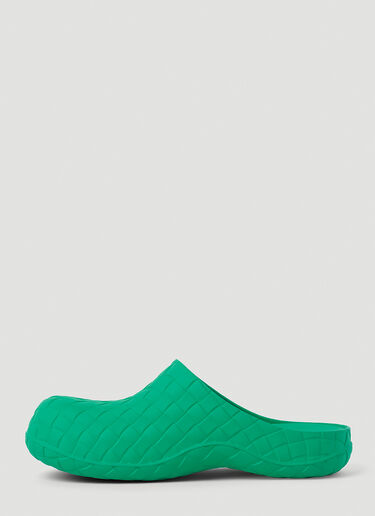 Bottega Veneta Beebee Clog Slippers Green bov0152011